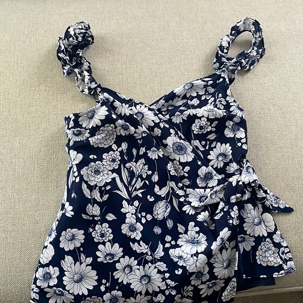 LIKELY wrap tank top